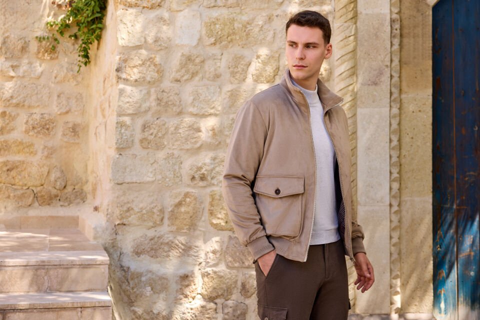 LİKRALI SÜET KUMAŞ CASUAL MONT